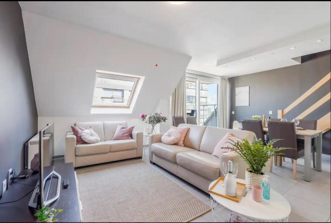 Cosy Duplex In Westende Met 3 Slpk Middelkerke Extérieur photo